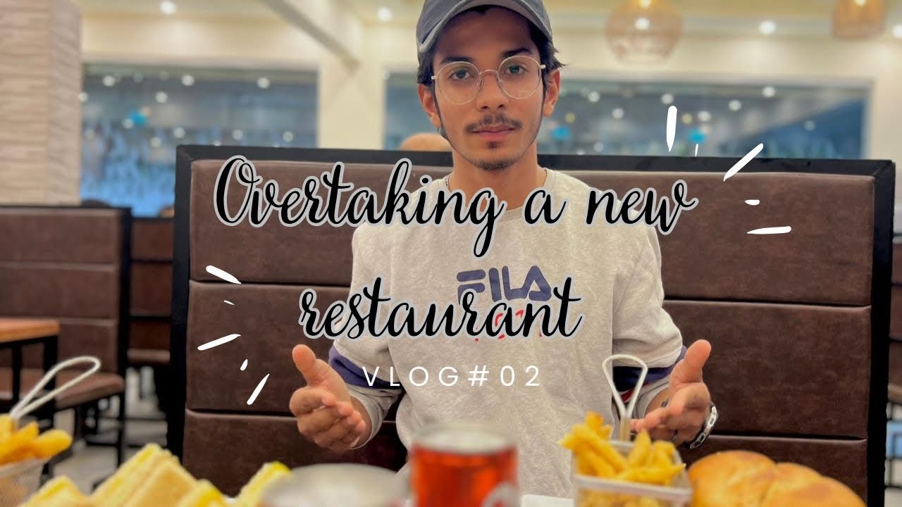 New Restaurant Near Airport| Karachi  | Vlog 02