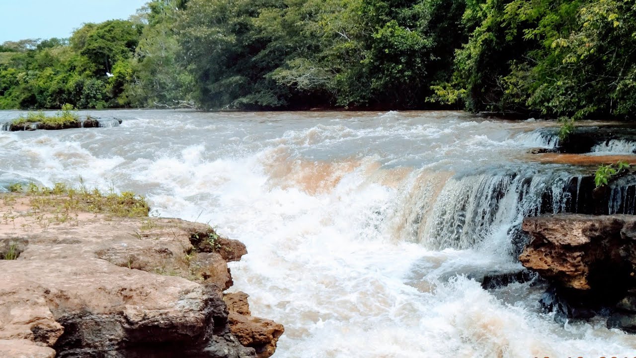 Cachoeira das Palmeiras, Coxim MS (Rio Taquari)