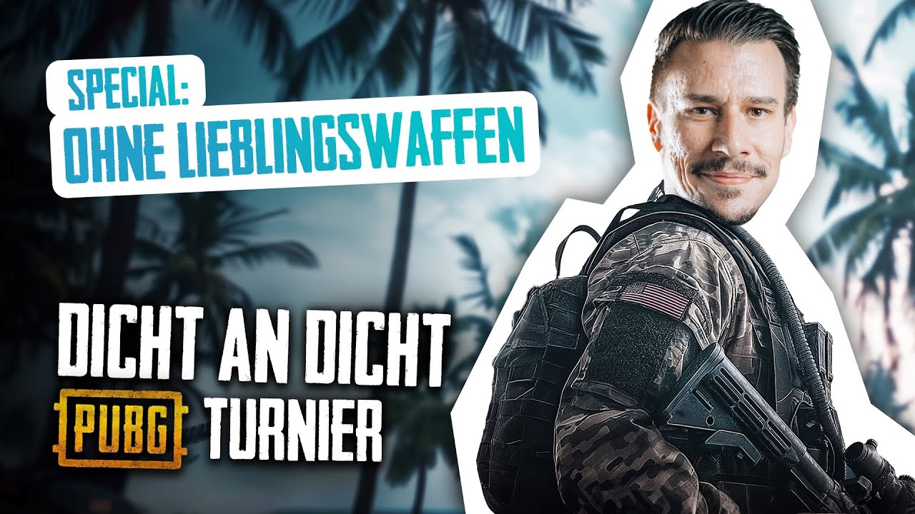 Keine LIEBLINGSWAFFEN erlaubt! | PUBG Turnier