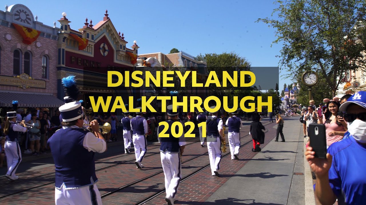 Disneyland Walkthrough 2021 (3D Binaural Audio Tour)