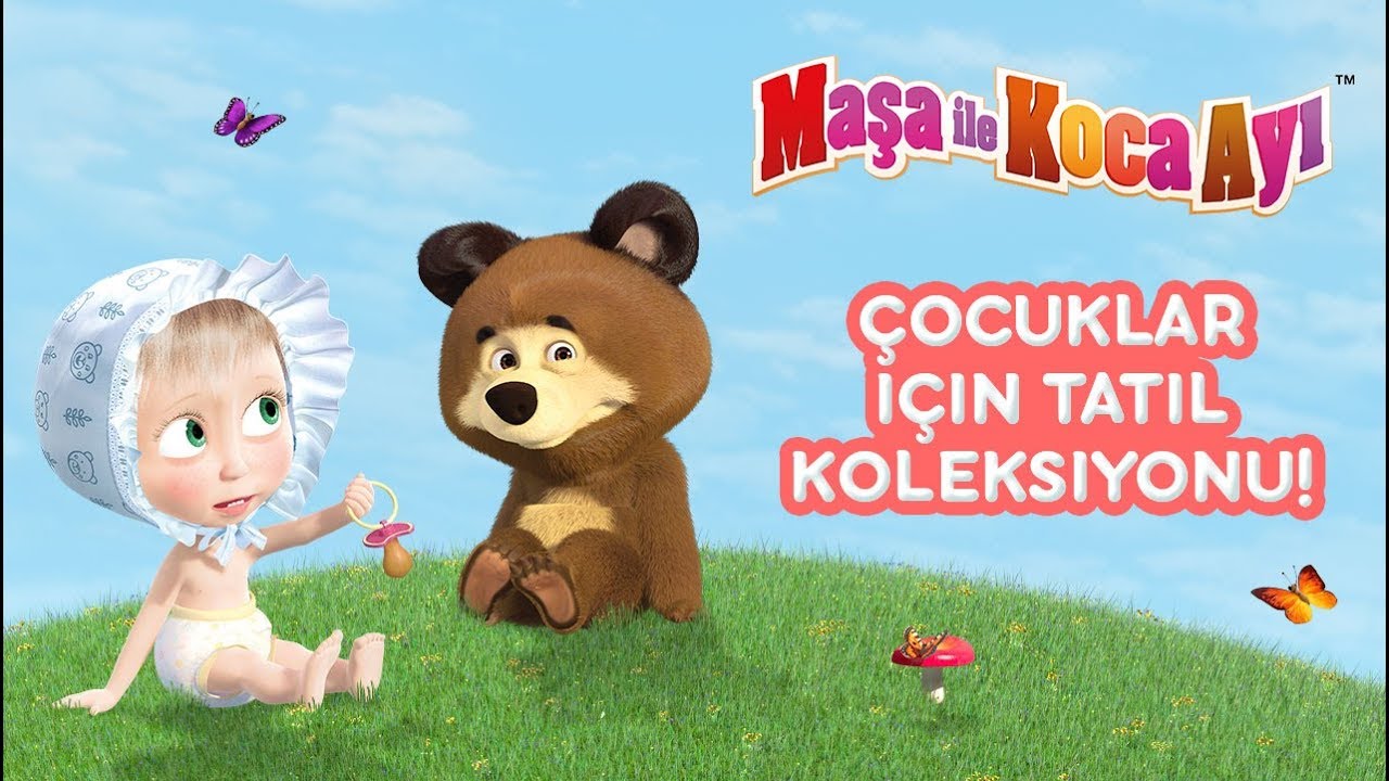 Maşa İle Koca Ayı - Çocuklar Için Tatil Koleksiyonu! 🐣