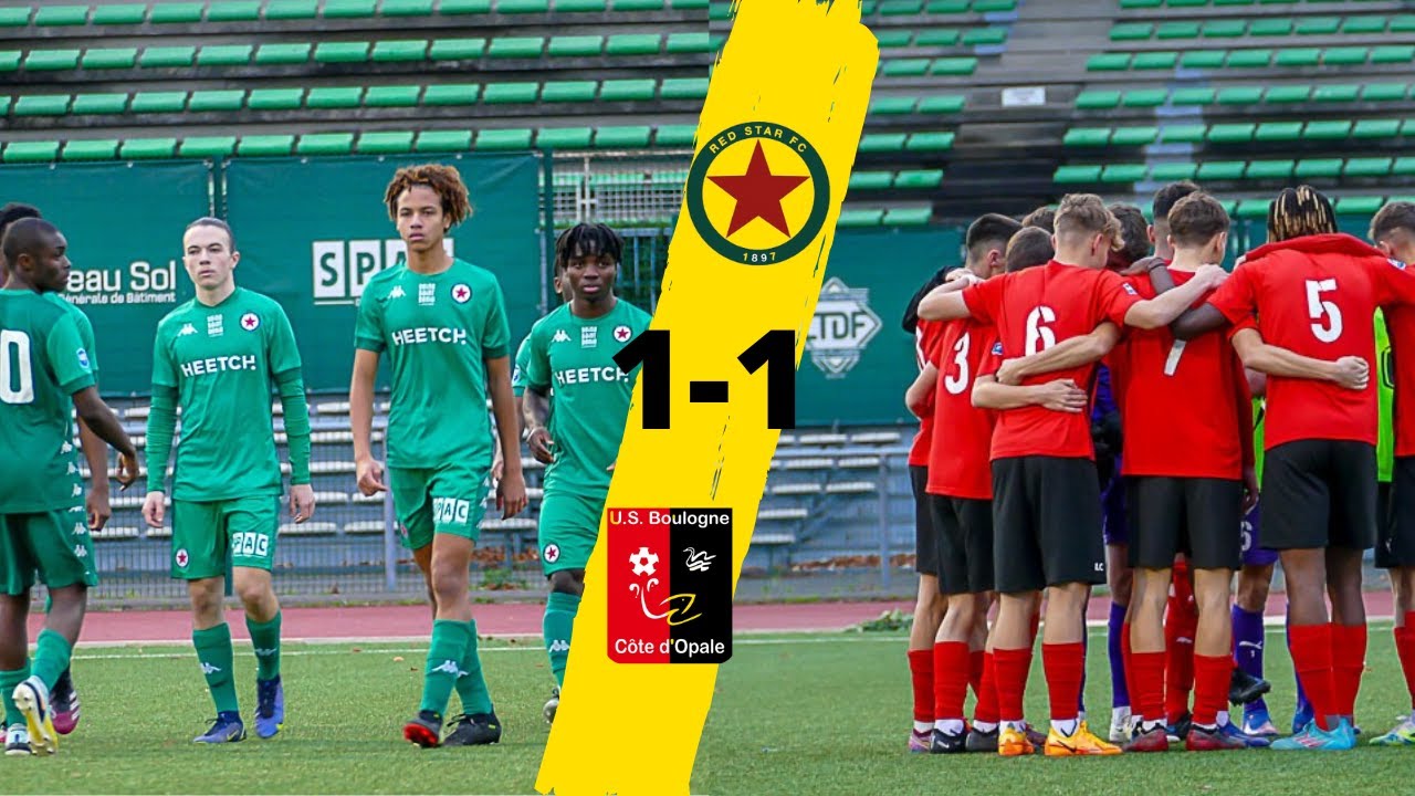 U17 NATIONAL RED STAR VS BOULOGNE SUR MER 2022