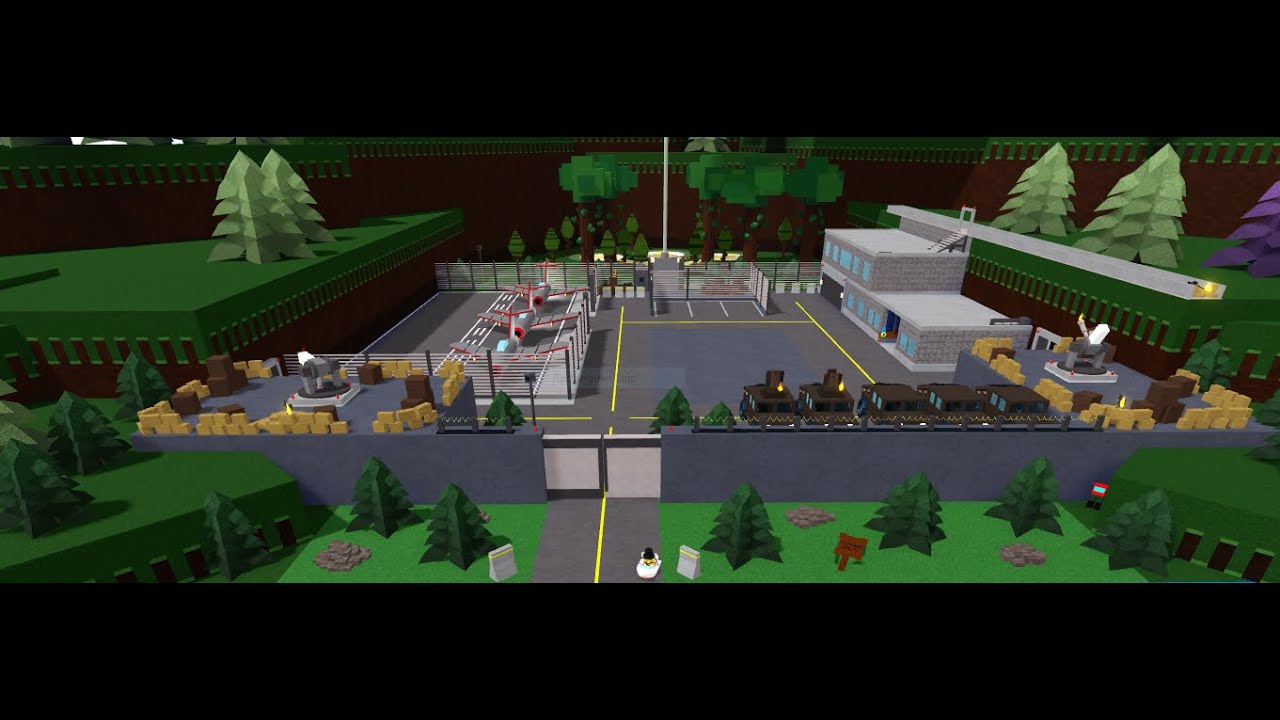 Build A Boat For Treasure Military base tour.