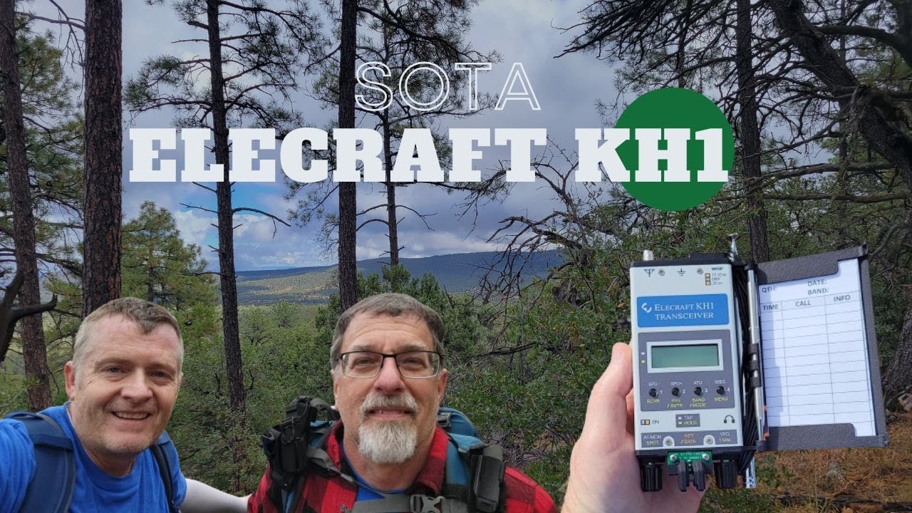 Elecraft KH1 on Timber Camp Mountain with Dan KC7MSU