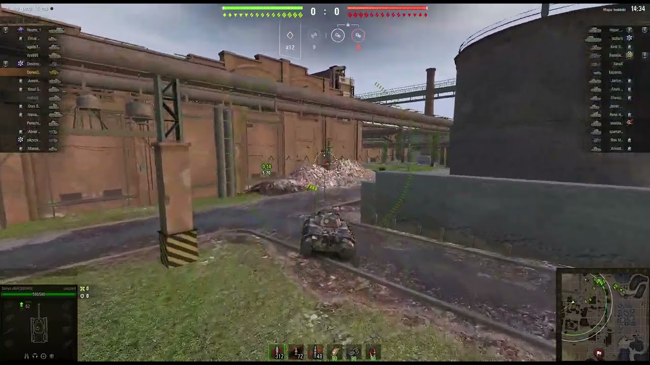 World of Tanks VK 16.02 Leopard - 568 dano