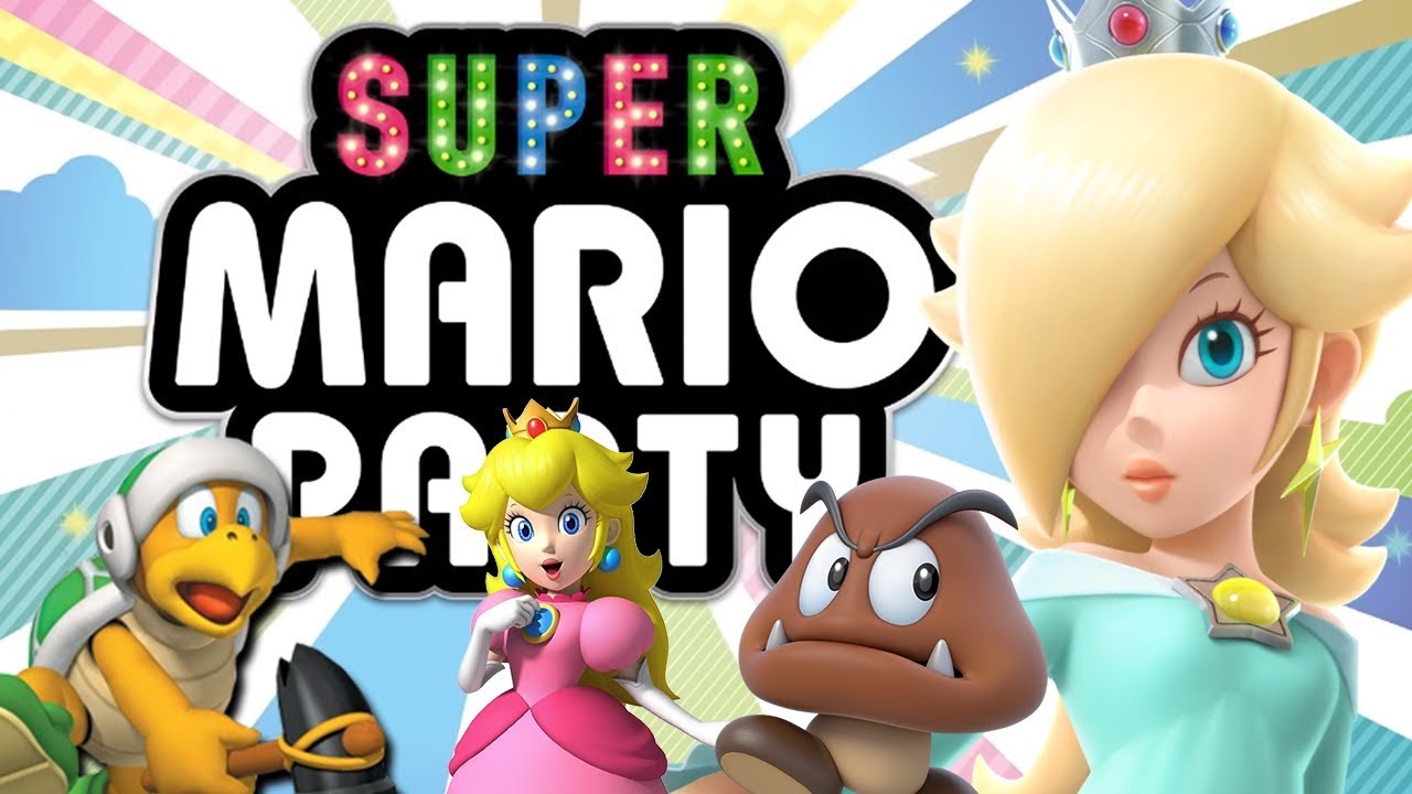 Super Mario Party - THE ROYAL ELITE!!! (4-player Gameplay)
