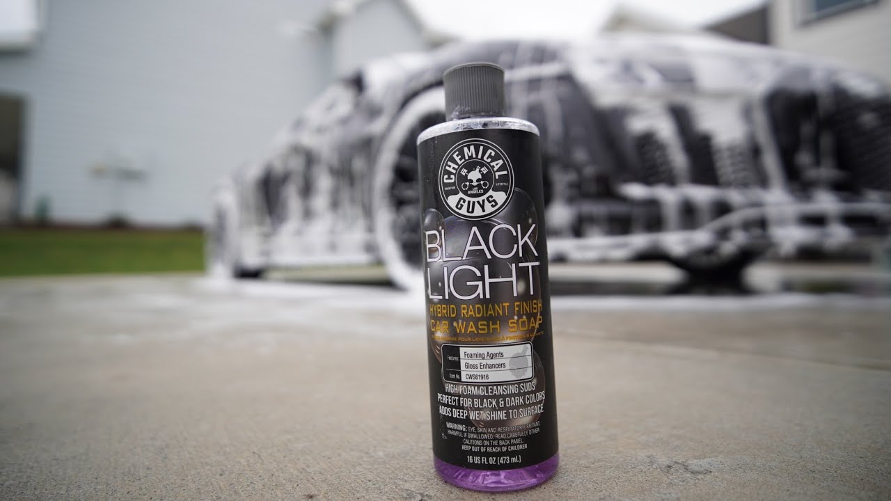 Best Car Shampoo For Black Cars!