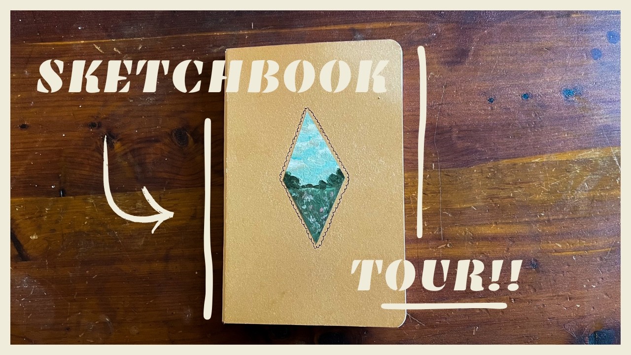 Sketchbook Tour!! | One Week Sketchbook Challenge