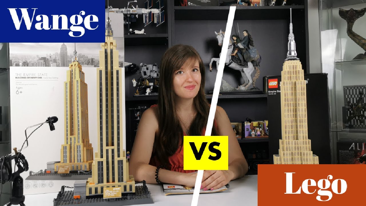 Lego vs. Wange - Empire State Building 21046 und 5212