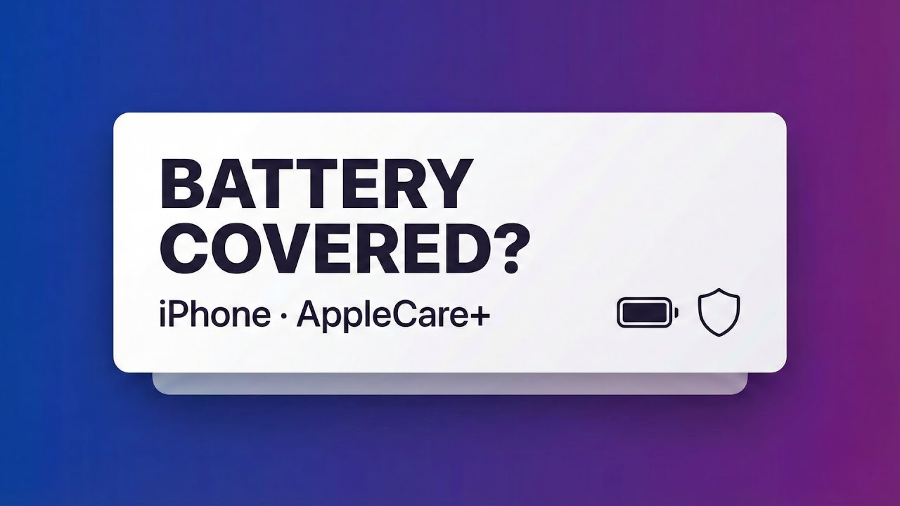 Is iPhone Battery Replacement Covered? | AppleCare+ & Warranty Checklist