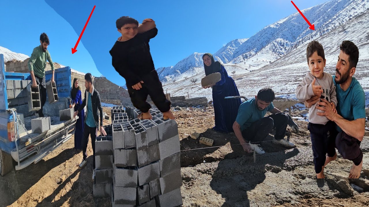 Life Full of Love: Ali's Nomadic Family in Winter's Chill