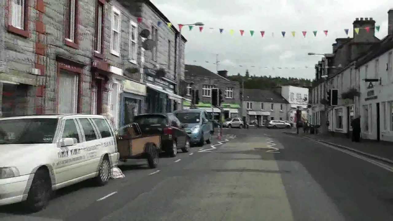Drive through Dalbeattie, Dumfries & Galloway 2012