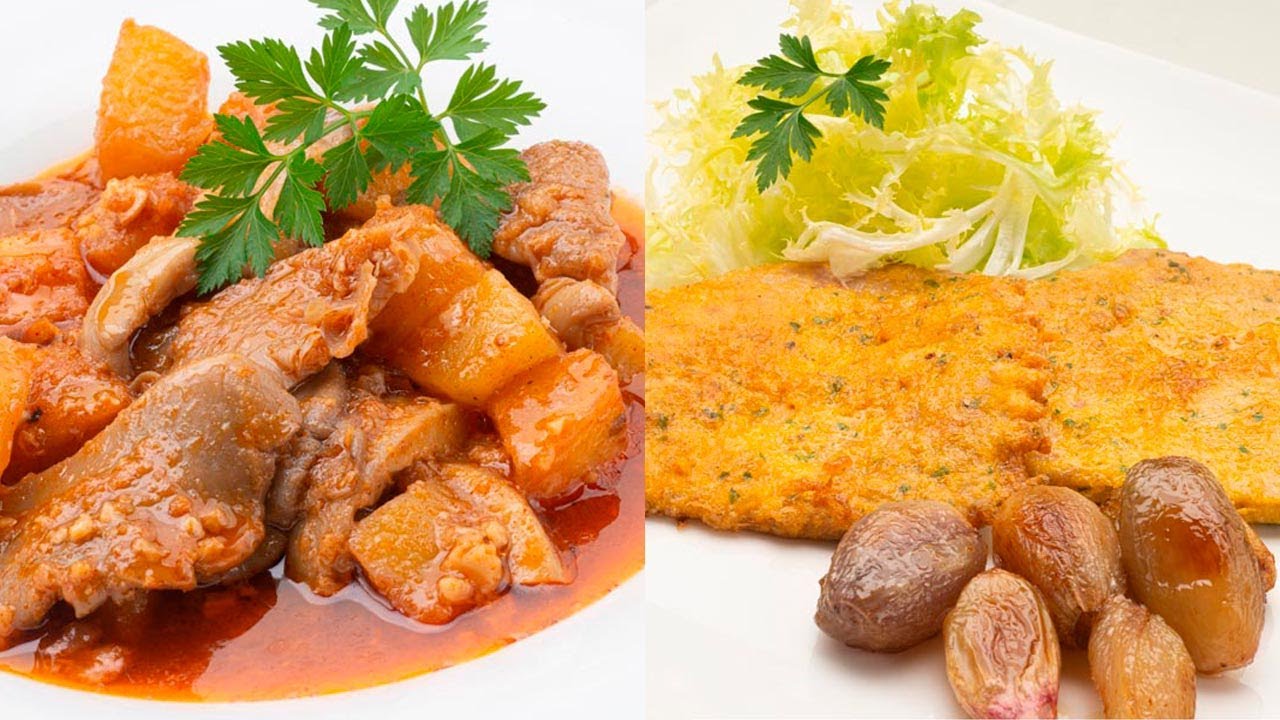 Morrete de setas y papas - Redondo marinera con chalotas - Cocina Abierta de Karlos Arguiñano