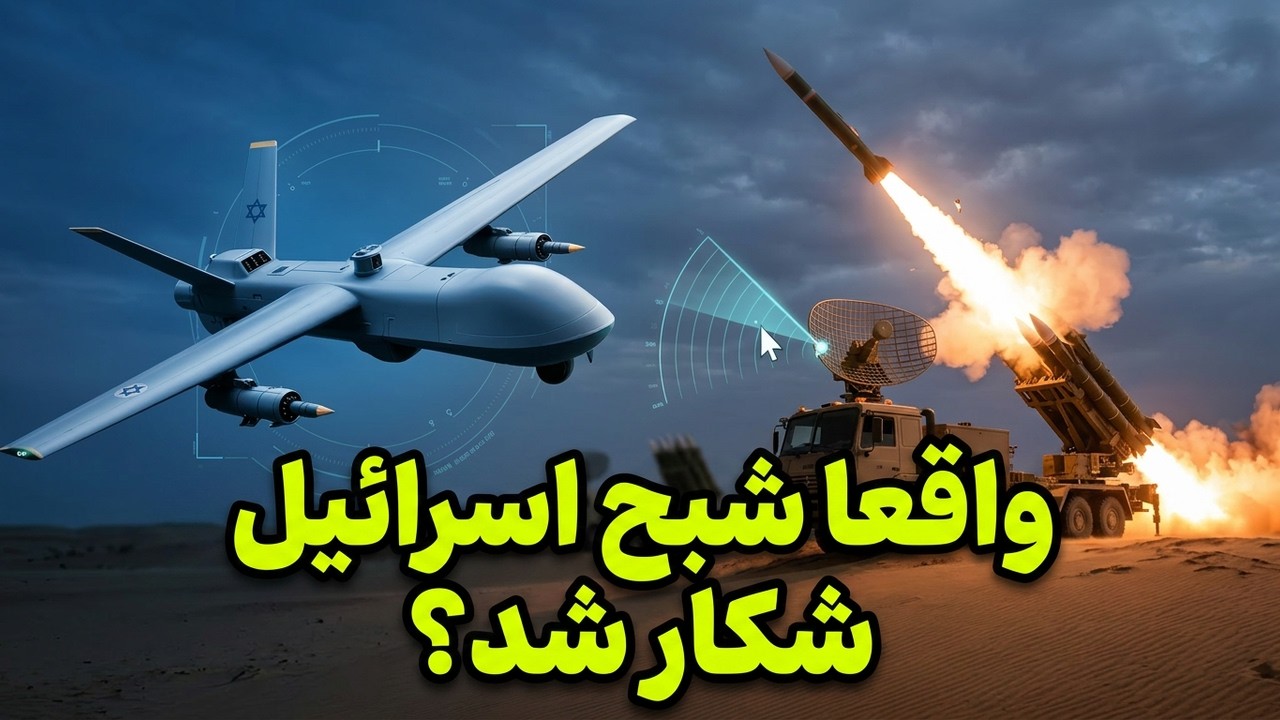 شکار شبح اسرائیلی: آیا پدافند ایران واقعا هرمس ۹۰۰ را شکار کرد ؟