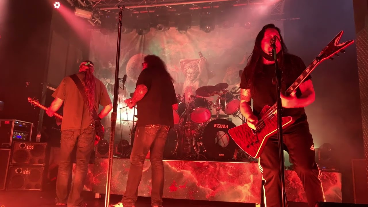 Testament Sound Check Live - Into The Pit 4K 60 FPS Dave Lombardo On Drums