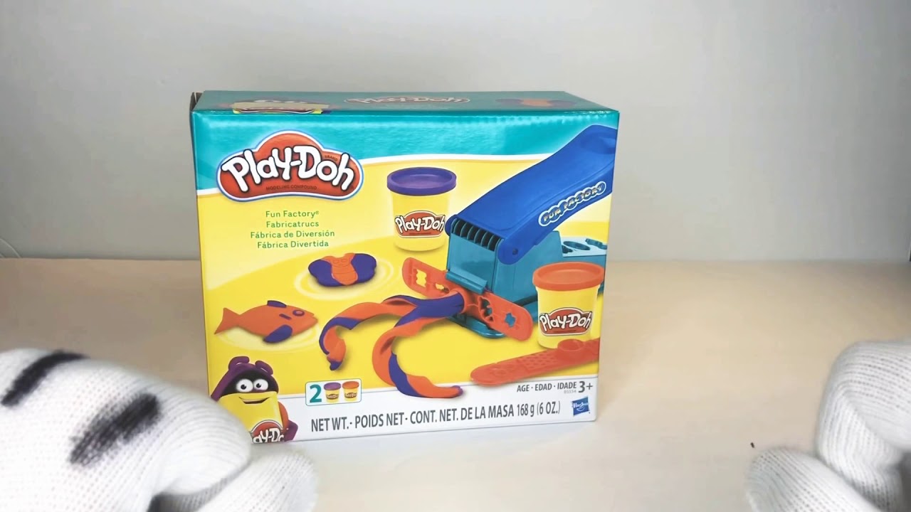 ♨️ Play-Doh Fun Factory Review with Mickey Mouse, KK and Morgie ♨️
