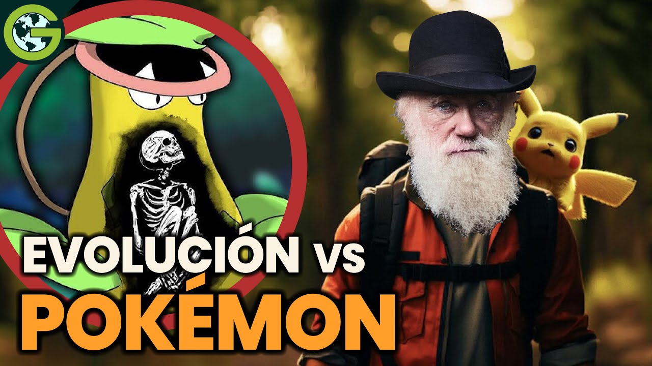 Charles DARWIN en el Mundo POK&Eacute;MON 🐭⚡ | Biolog&iacute;a realista de los Pok&eacute;mon