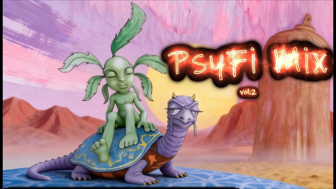 PsyFi Mix Vol.2 • Slow Smooth Hip‑Hop × PsyJazz × Dub Fusion • Pineal Gland Activation Frequencies