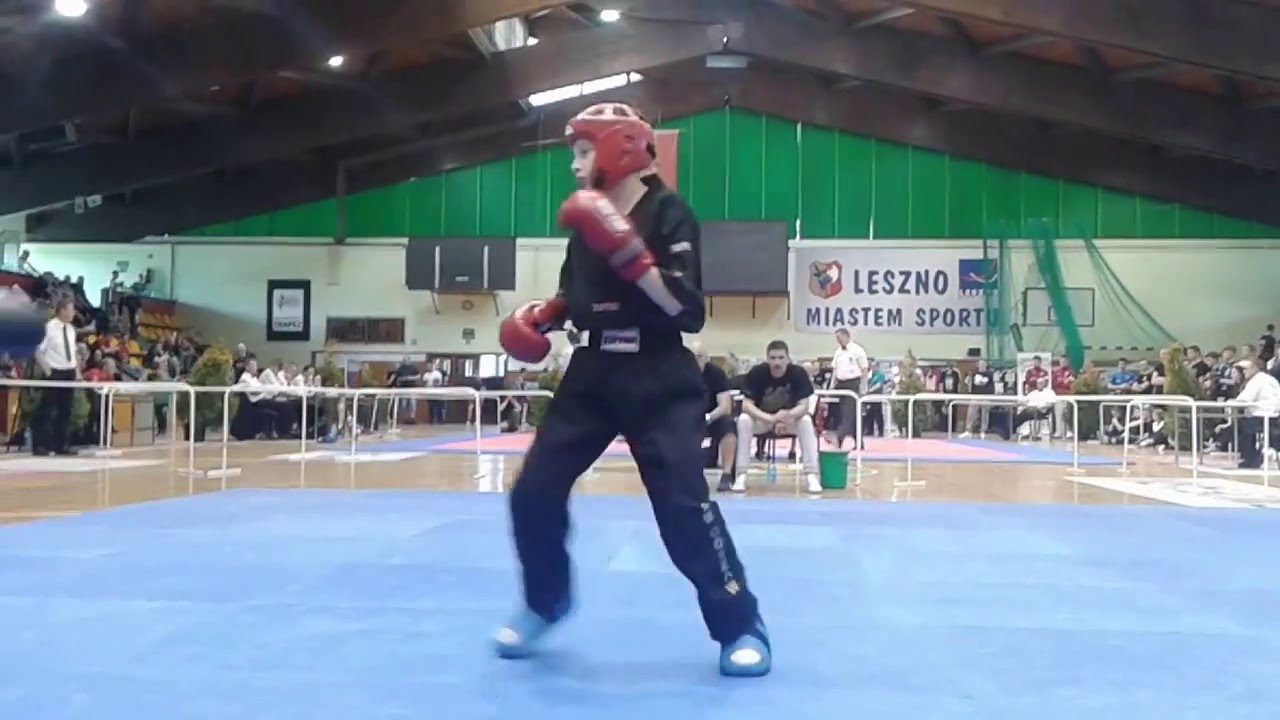 Walki Kacpra Kroka na Mistrzostwach Polski w kickboxingu [2]