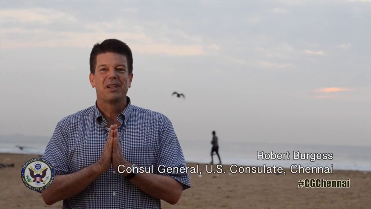 Welcome Consul General Robert Burgess: U.S Consulate Chennai