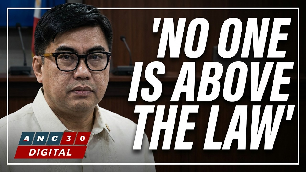 'No one is above the law': NBI chief Matibag on trafficking raps vs. Mike Defensor | ANC