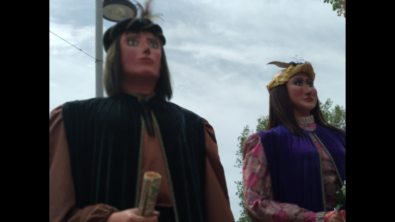 Construcció dels Gegants de La Canonja