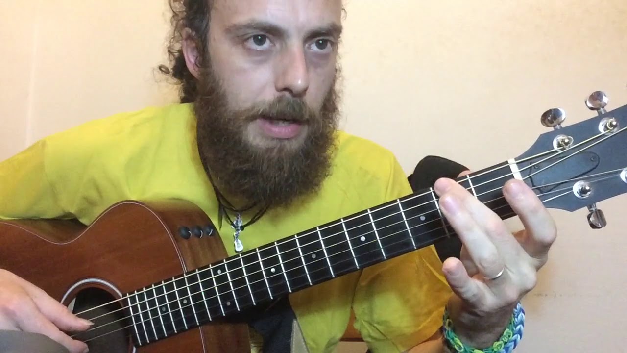 Ginnastica sulla chitarra - esercizio per le mani