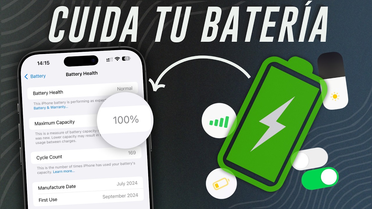 Así Debes Cargar tu iPhone Para Cuidar tu Batería al 100%🔋