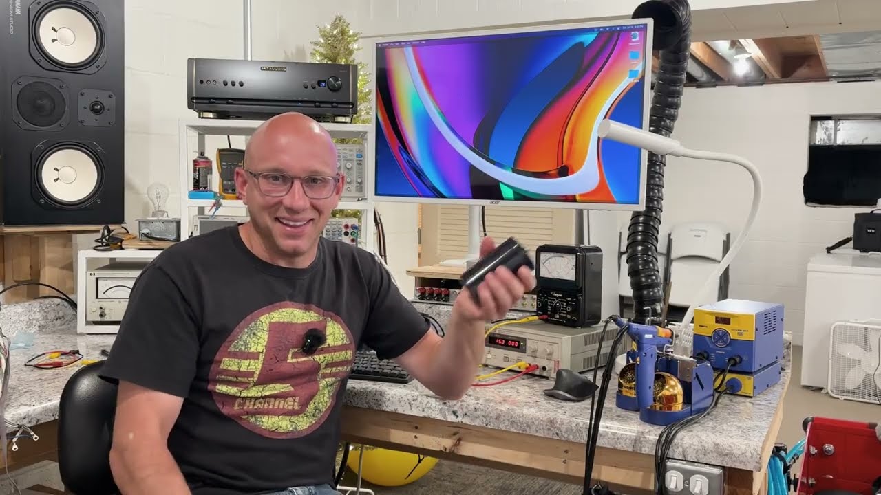 Onkyo M510 Monster Amplifier Restoration Part 4. Filter Capacitor Adventures.