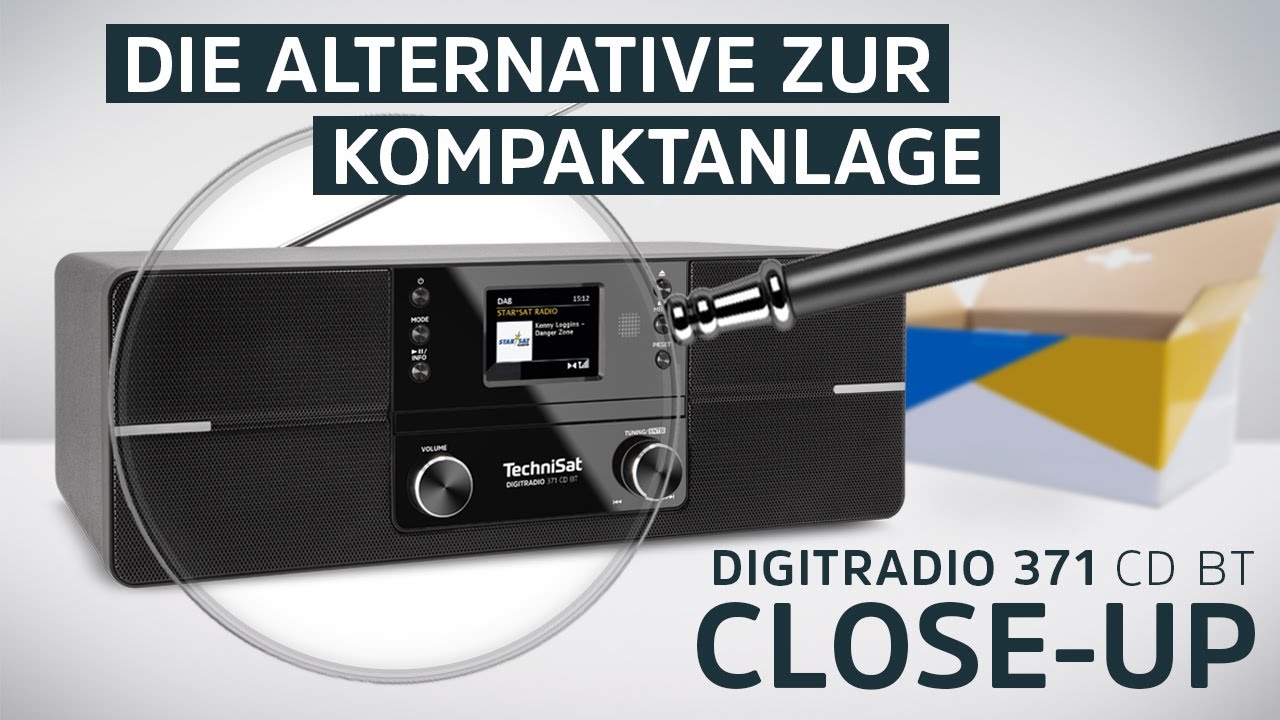 Die Alternative zur Kompaktanlage  | DIGITRADIO 371 CD BT | TechniSat