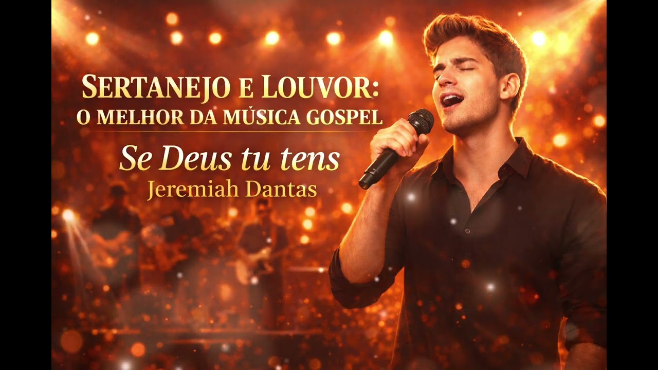 Sertanejo e louvor: m&uacute;sica gospel Se Deus tu tens! Jeremiah Dantas