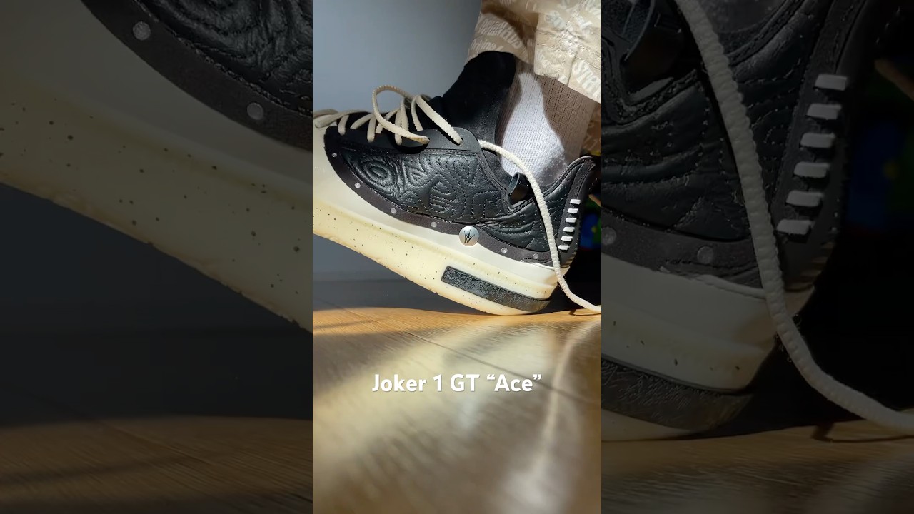 A low top shoe for the Joker 🃏 #basketballshoes #nikolajokic #361degrees