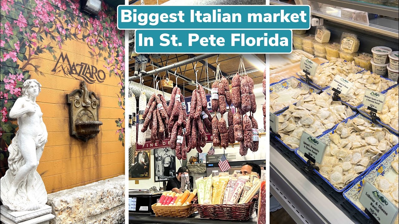Mazzaro Biggest Italian market in St  Petersburg Florida