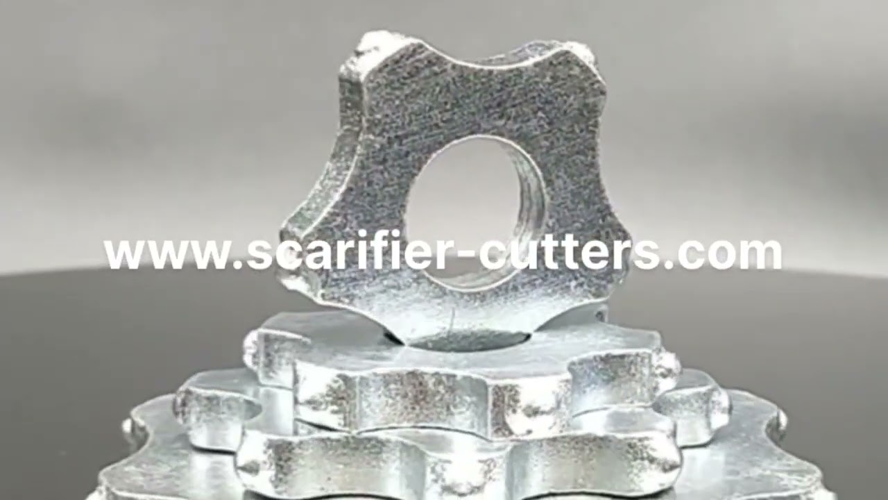 CG 200 Floor Scarifier Parts & Accessories Milling Drum Star Beam TCT Flails Cutter
