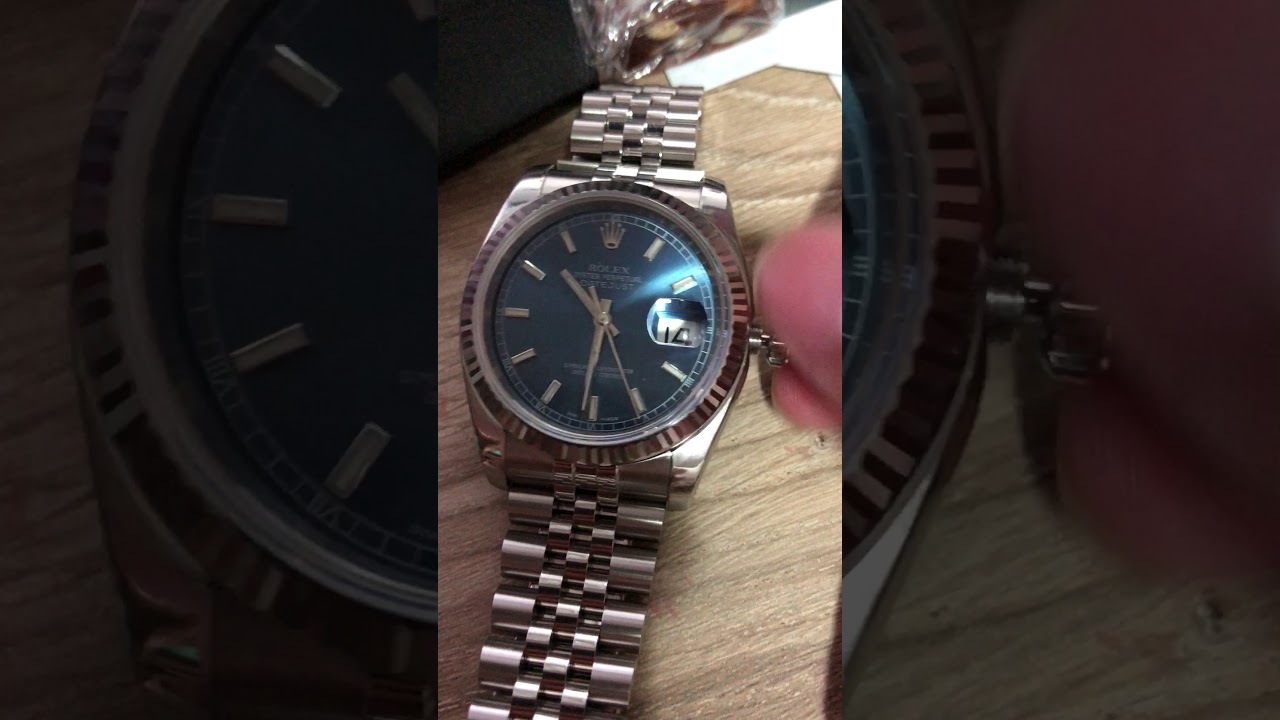 ARF Datejust 3135 Problem Winding, Minute Hand Stuck at 6-Hour Marker