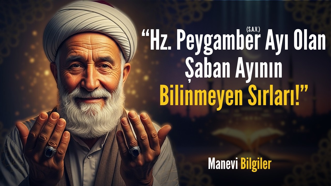 Hazreti Peygamber Ayı Olan ŞABAN Ayının Sırları! Kaderin Yeniden Yazıldığı Ay...