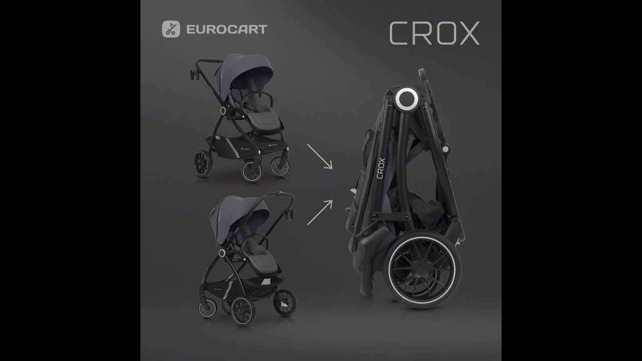 Carucior 2 in 1 Euro Cart Crox - Magazin carucioare copii Cluj #babystore Carucior sport reversibil