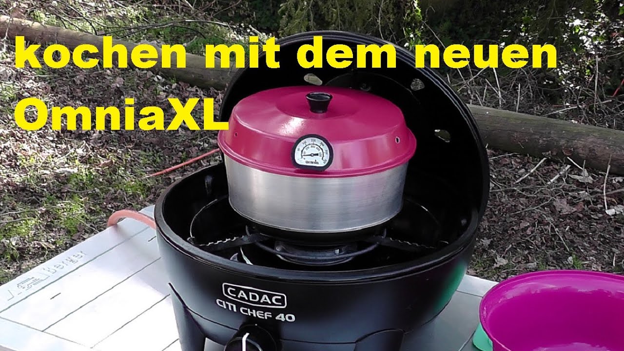 Kochen mit dem neuen Omnia Campingbackofen XL