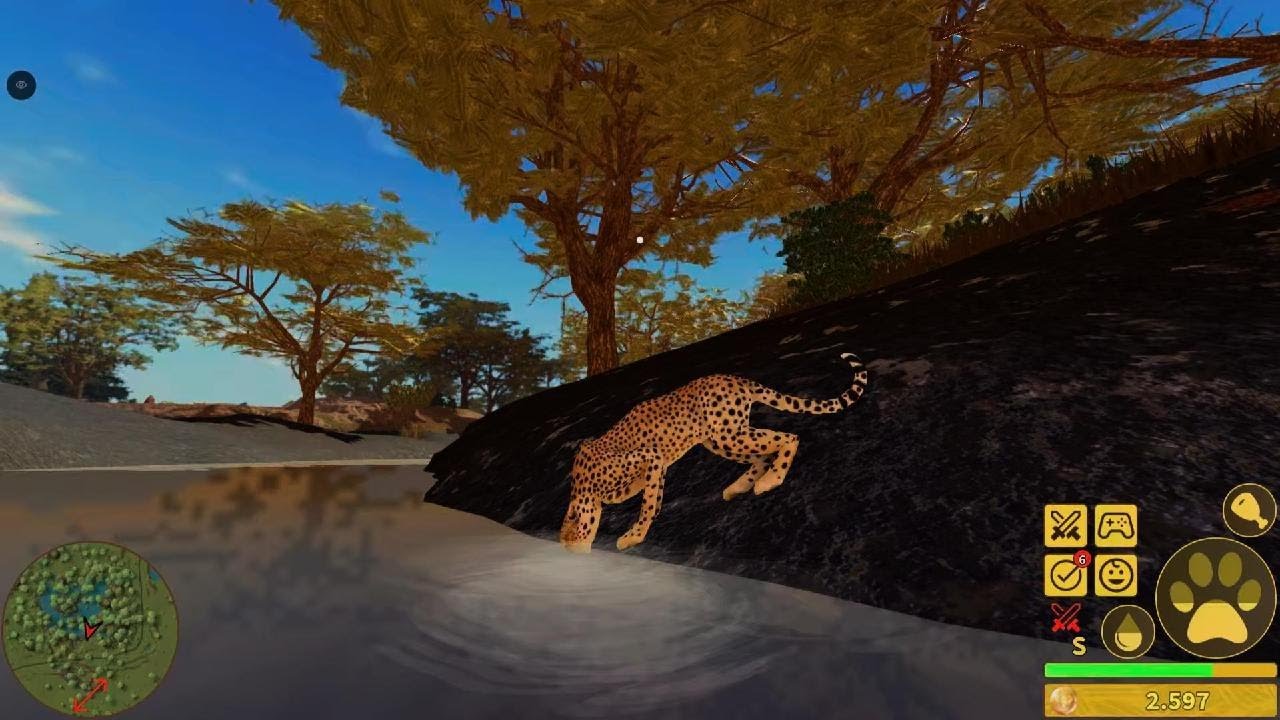 سافانا لايف لعبت بحيوان الفهد 🐆
