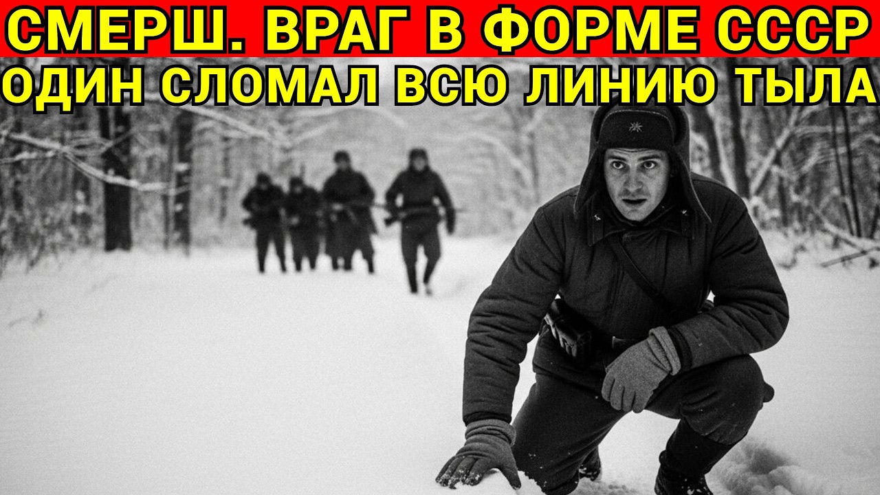 СМЕРШ: Драма Разведки. Немец переоделся в Советского Офицера и Воровал Пленных