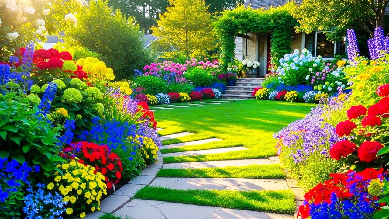 Awaken Your Heart in a Blooming Garden 🌼 Uplifting Peaceful Piano for Brighter Days