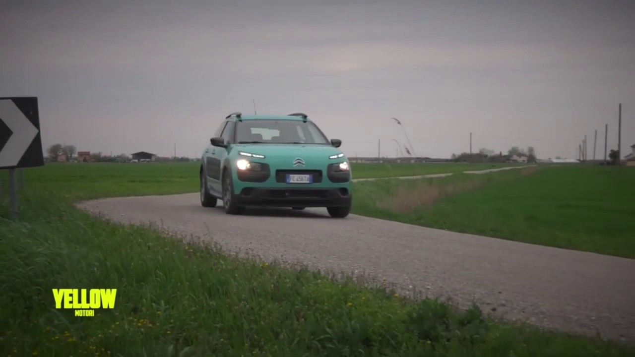 testing CITRÖEN CACTUS - Stuntmanshow