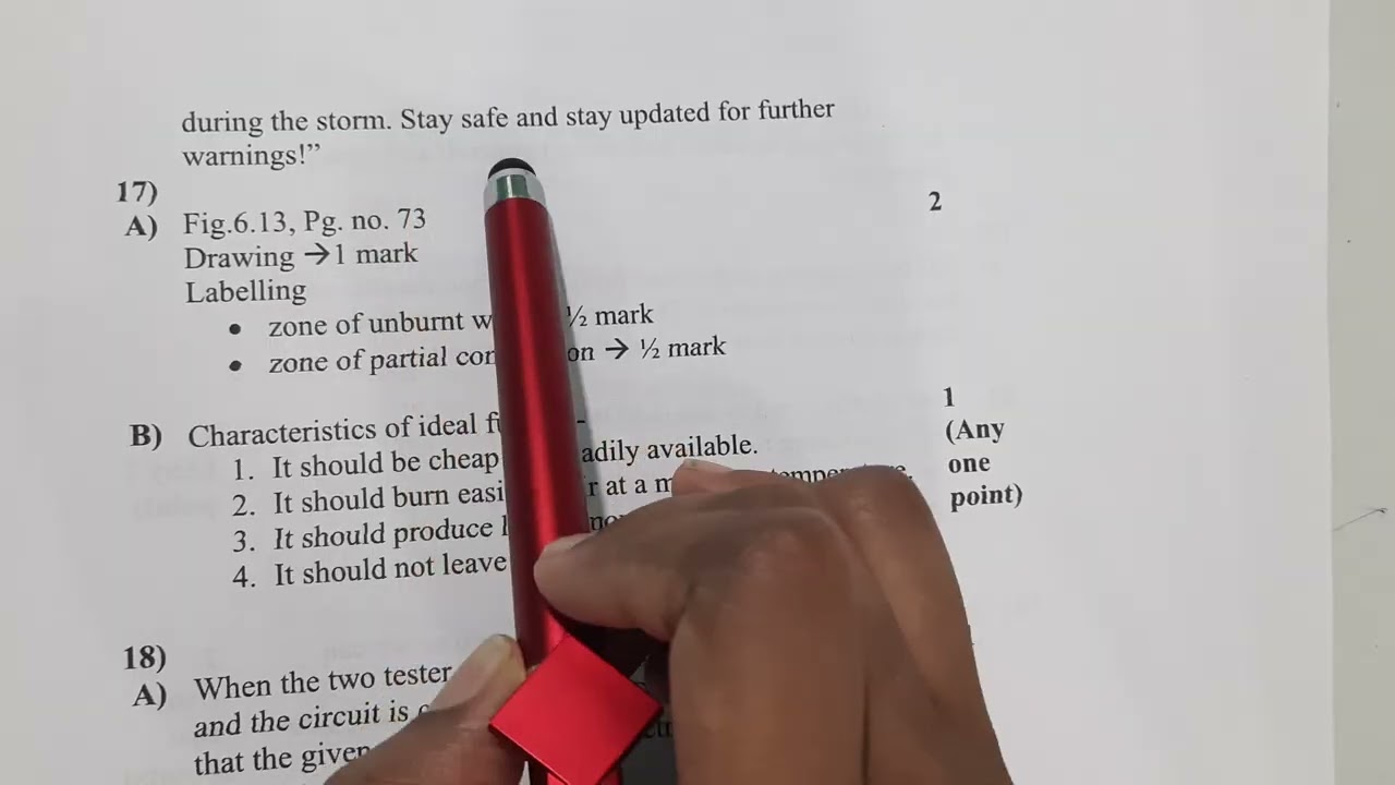 Class 8th science modal paper with answer key goa board part 2