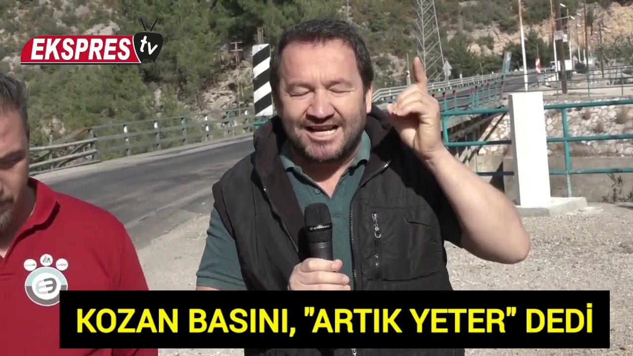 KOZAN BARAJ KÖPRÜSÜ İÇİN YETKİLİLER NEYİ BEKLİYOR? KOZAN EKSPRES