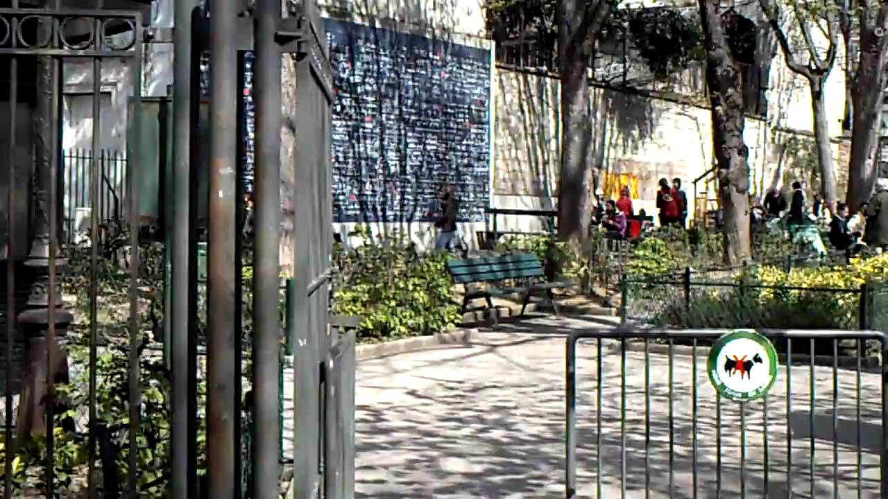 Le mur des je t'aime Paris Montmartre