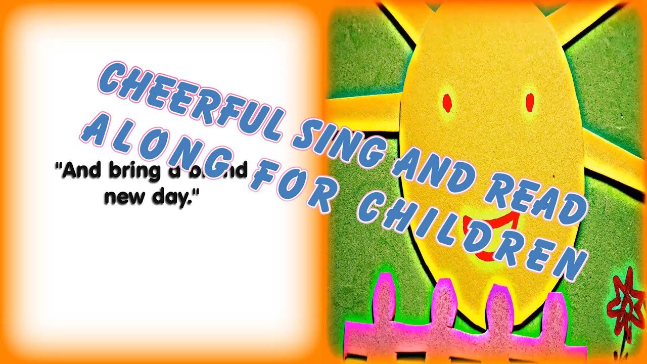 Sing and read along animation for children.