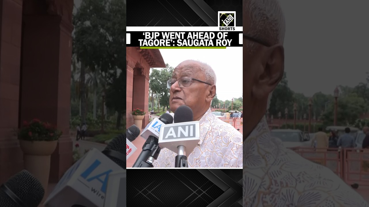&ldquo;Went ahead of Tagore&hellip;&rdquo; Saugata Roy criticizes National Honour Bill on Vande Mataram