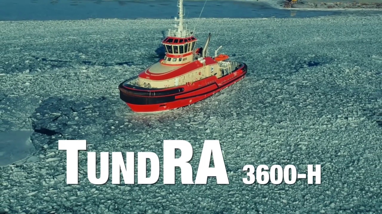 Port of Luleå's New TundRA 3600-H Icebreaker Vilja
