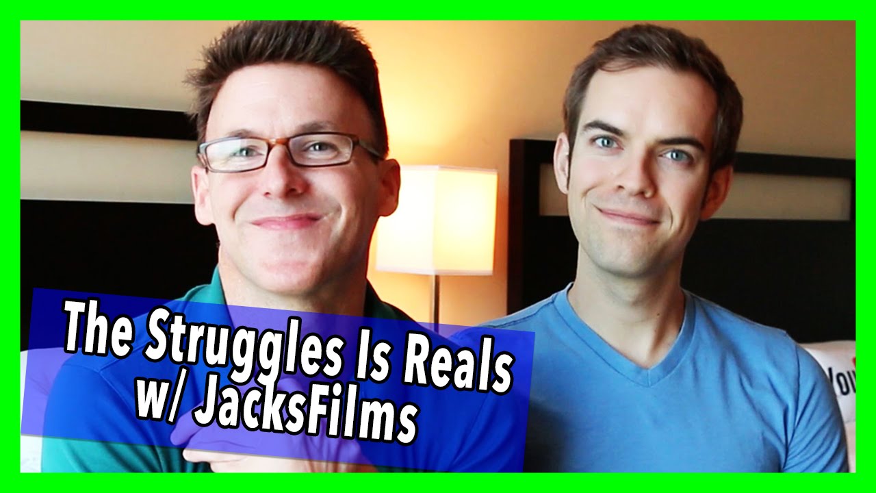 YOUTUBE RELEVANCE ANXIETY W/ JACKSFILMS - The Struggles is Reals Ep 11