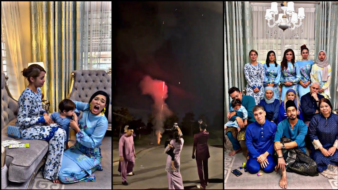 Adik-Beradik Maembong Di Hari Raya